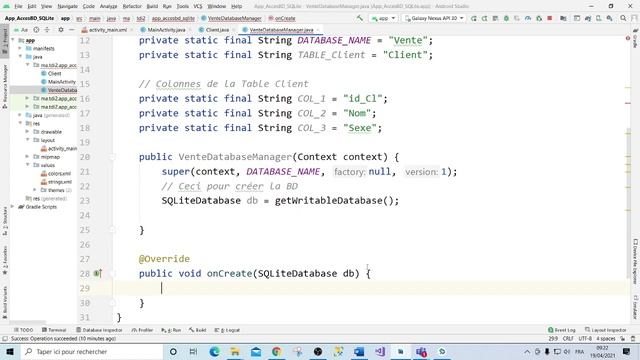 Android - Développement mobile - Part34 - TP9 - SQLite - Ajout et Affichage de clients смотреть онлайн
