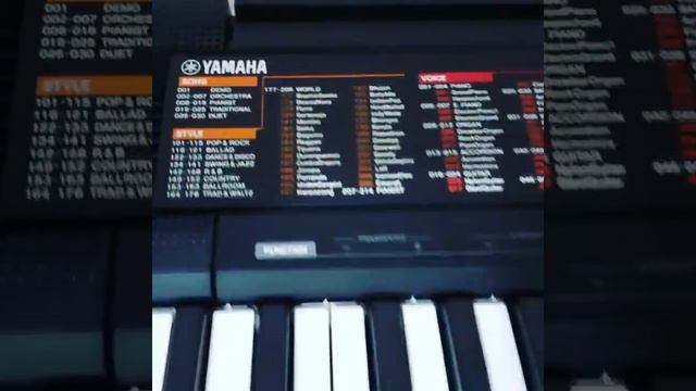 Teclado Yamaha F51 Timbre de acordeon e ritmo de forró смотреть онлайн