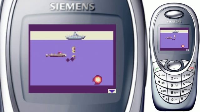 Bomb Submarine Siemens S55 JAVA GAME (anyEase 2002 year) смотреть онлайн