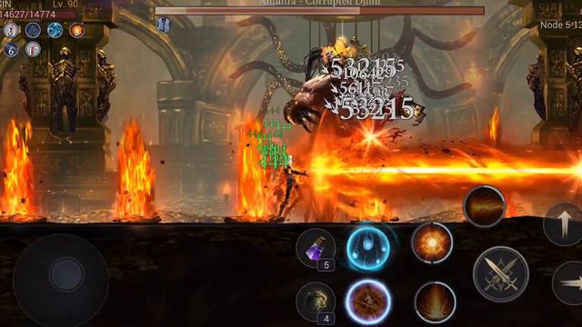 Demon Hunter Shadow World\Shadow Hunter Lost World Garett vs Amunra Corrupted Djinn World Rank 8 смотреть онлайн