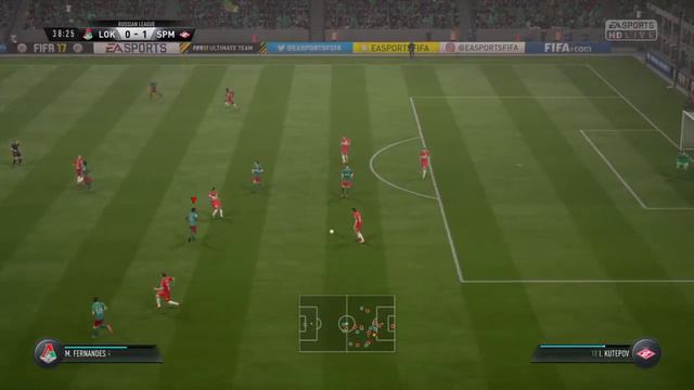 FIFA 17 - Lokomotiv Moscow vs Spartak Moscow | Russian League @ Full Gameplay (PS4/Xbox One) смотреть онлайн