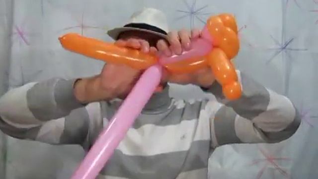 Обезьяна из шариков шдм аэродизайн ★ monkey from balloons смотреть онлайн