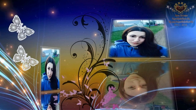 Нашу любимую доченьку поздравляем с днем рождения! Слайд шоу на заказ смотреть онлайн