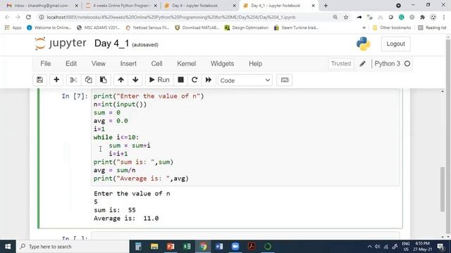 Python for Mechanical Engineers: While loop, Continue, Break, Pass Statements смотреть онлайн