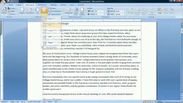 How to Make Columns in Word смотреть онлайн