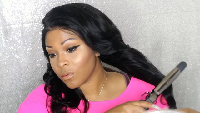 How To Slay & Install Pre Plucked 360 Lace Frontal Wig No Hair Out ft. BestLaceWigs смотреть онлайн