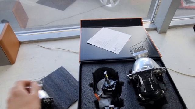 Haval H9 установка Bi-Led светодиодных линз 75Вт.