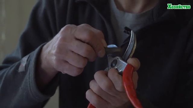 Как правильно заточить секатор! смотреть онлайн