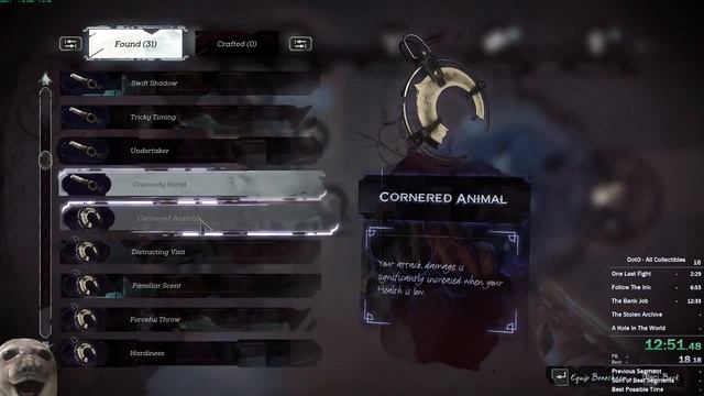 Dishonored: Death of the Outsider - All Collectibles Speedrun in 27:30 IGT смотреть онлайн