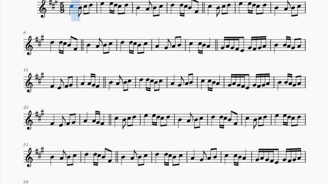ANLATAMAM DERDİMİ - SELÇUK BALCI- KEMAN NOTALARI смотреть онлайн
