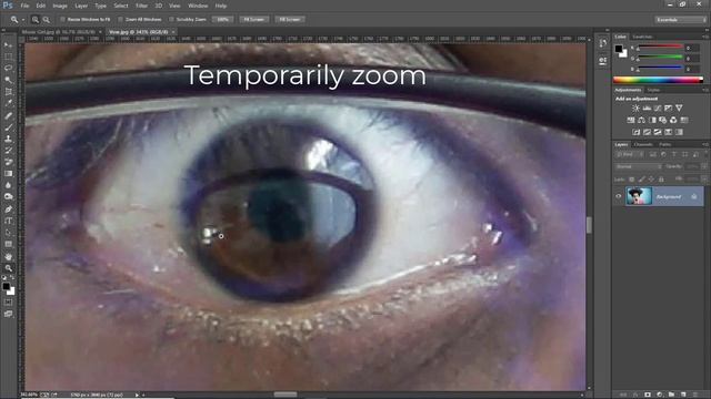 Zoom Tool - Photoshop for Beginners in Hindi смотреть онлайн