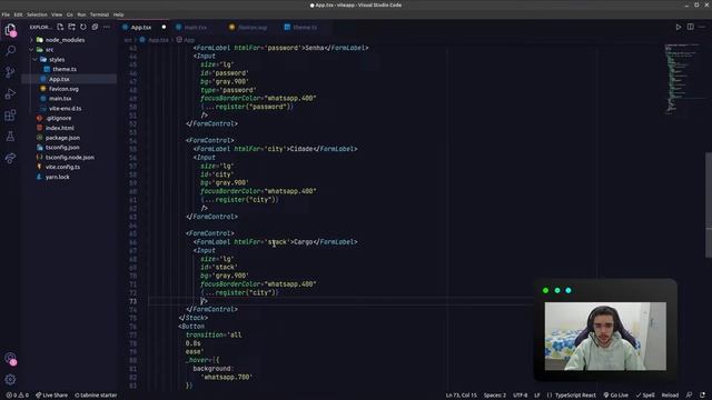 Lidando com formulários com React Hook Form | Sidelab смотреть онлайн