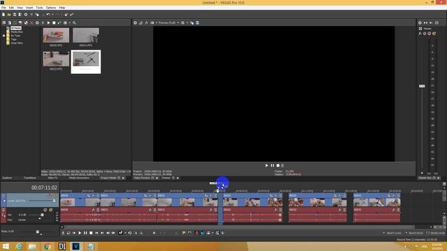 How to Delete Gaps between clips in Vegas Pro (Auto Ripple, Delete, F) смотреть онлайн