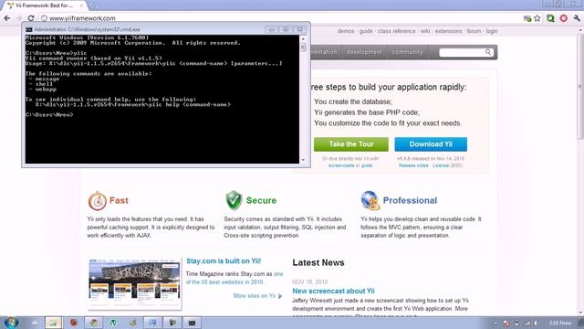 yii tutorial 1- Webapp Installation смотреть онлайн