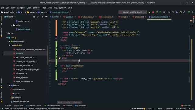 3.1.Ruby on Rails 6.* - Урок 3.1. MainController - Завершение смотреть онлайн