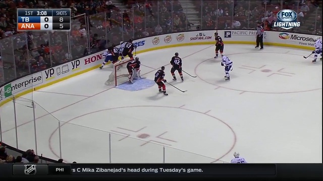 NHL.2015-16.Tampa Bay Lightning vs Anaheim Ducks. 1 h. 2-12-2015.¦ Тампа - Анахайм смотреть онлайн