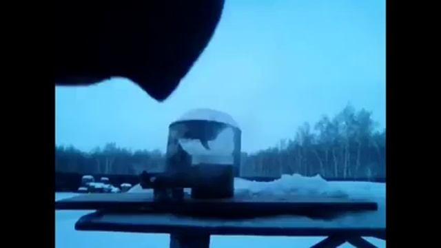 Армейский котелок 2 разогреваю гречку с мясом в -23 смотреть онлайн