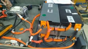 Nissan Leaf перепаковка батареи на модулях CATL 42кВт