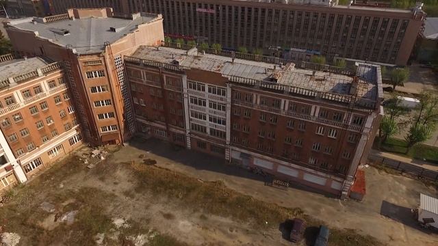 Екатеринбург. Гостиница "Мадрид". (PHANTOM 3) смотреть онлайн