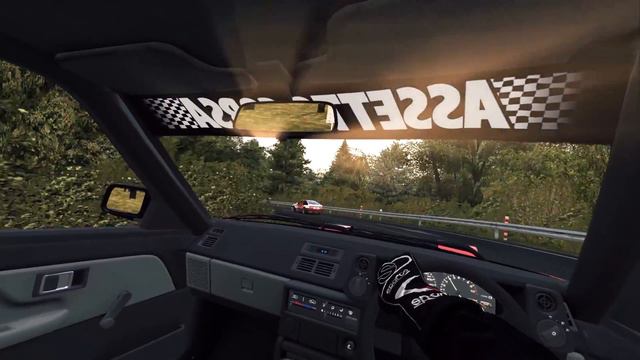 Dealing with Traffic on Akina Downhill // Assetto Corsa VR смотреть онлайн