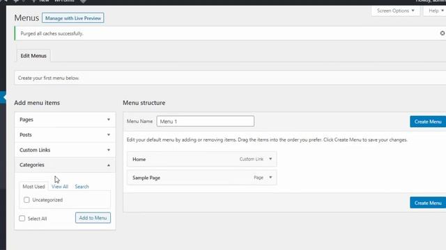 How to Setup WordPress Menu, Theme, Category & Home Page | WordPress dropdown menu | WP Installatio смотреть онлайн