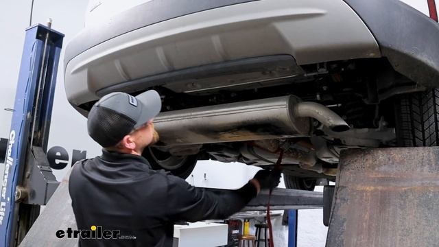 etrailer Class III Trailer Hitch Installation - 2022 Ford Edge смотреть онлайн