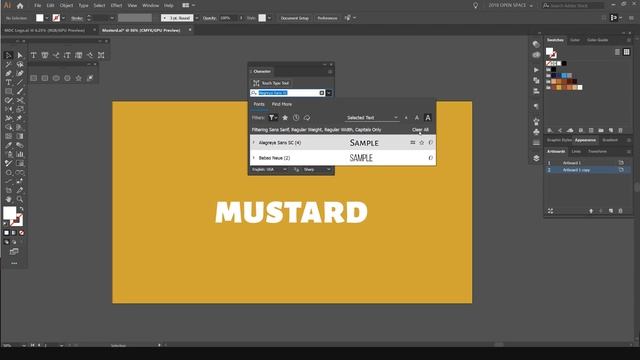 How to use ADOBE FONTS In Adobe Illustrator CC смотреть онлайн