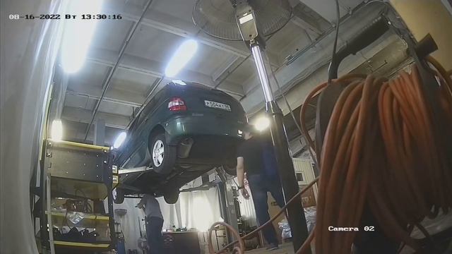 Установка защиты на Renault Scénic 2002 год. MOTODOR, арт. 01707 смотреть онлайн
