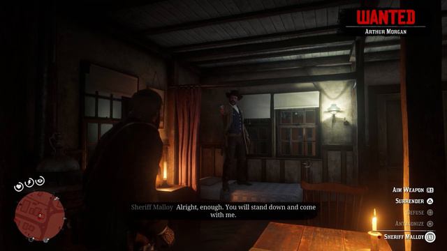 Arthur wakes up Sheriff Malloy and goes to jail for it смотреть онлайн