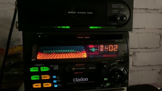 Clarion ADX 5355 2DIN + Clarion WN-035U (Nissan Acoustic Zoom Option) смотреть онлайн