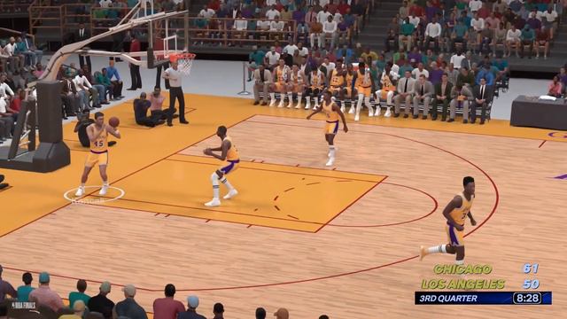 NBA 2K24|Eras Sim|1991 NBA Finals Game 7|5. Chicago Bulls at 7. Los Angeles Lakers (CPU vs CPU) смотреть онлайн
