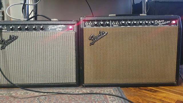 Fender Princeton 1966 vs Fender Deluxe Reverb 1965 Amp Blackface Venta Instrumentos Vintage Olimusi смотреть онлайн