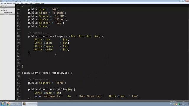 Learn Object Oriented PHP #14 - Inheritance Override Training смотреть онлайн