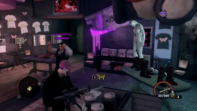 Saints Row The Third кооп #6 - Корабль с сучками, Засада, Покатушки смотреть онлайн