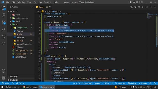 شرح بالتفصيل | React Hooks Tutorial - 11 - useReducer (Complex State & action) смотреть онлайн