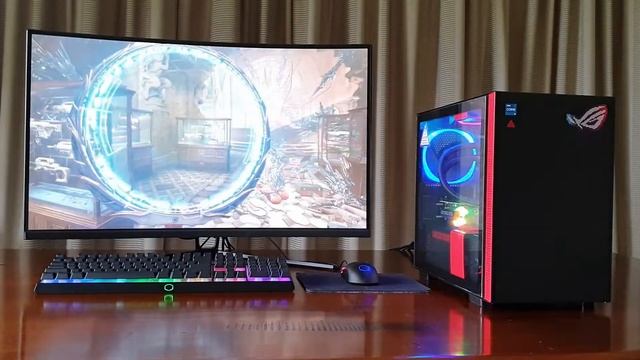 Mini ITX Red/Black Custom PC смотреть онлайн