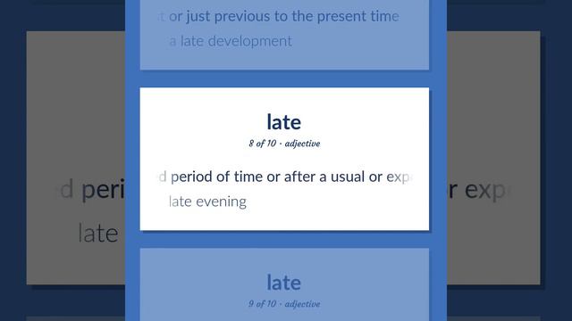 Recently - 17 English Vocabulary Flashcards смотреть онлайн
