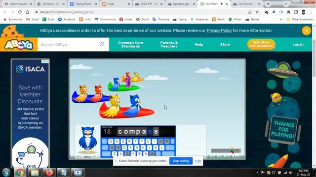 Typing Game: Owl Planes (3.0/5.0) — How to play & Review смотреть онлайн