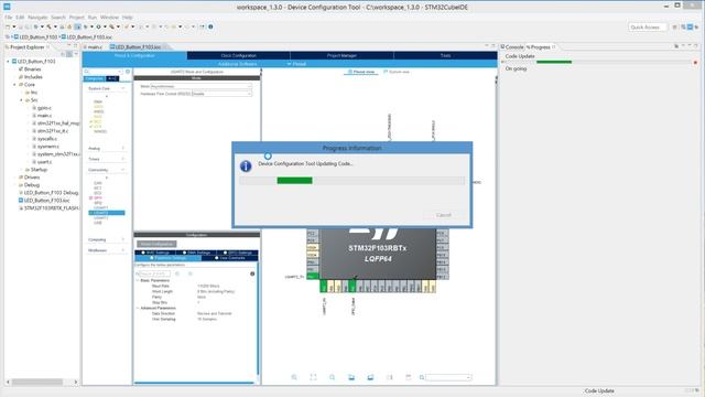 STM32CubeIDE. Установка, настройка и отладка. Часть 1 смотреть онлайн