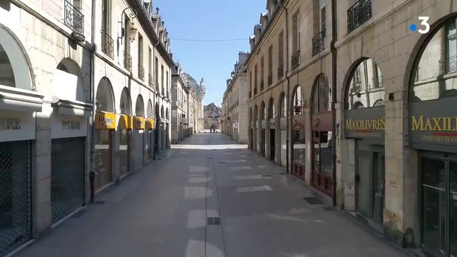 Dijon en confinement vue du ciel смотреть онлайн