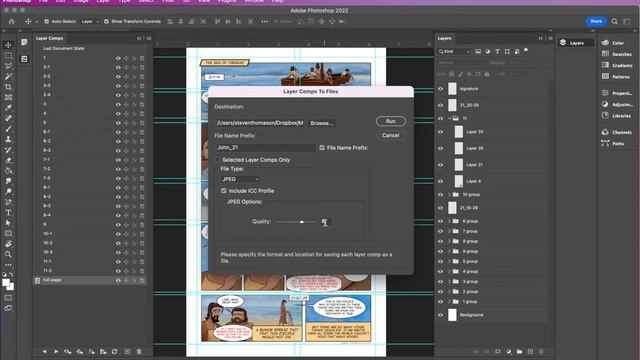 How to Use Layer Comps in Photoshop to Make a PowerPoint Presentation смотреть онлайн