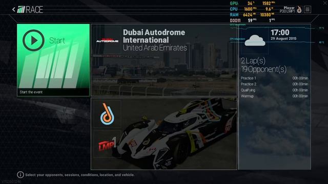 Project CARS™ Gameplay on Nvidia MX150 смотреть онлайн