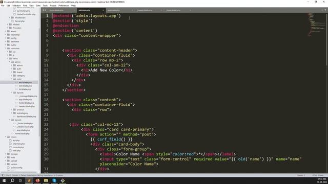 #25 Front Side Ecommerce HTML Template Setup in Laravel | Laravel 10 E-Commerce смотреть онлайн