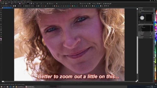 Corel Photo Paint 2017, Photo Retouching Tutorial, CorelDraw Graphics Suite X8