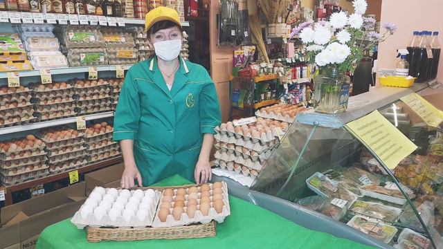 Акции в Сеймовских магазинах "Яйца высшей категории - Столовые, Деревенские, Белые с ярким желтком" смотреть онлайн