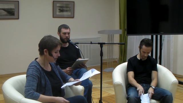 Читка пьесы Олега Михайлова "День семьи" смотреть онлайн