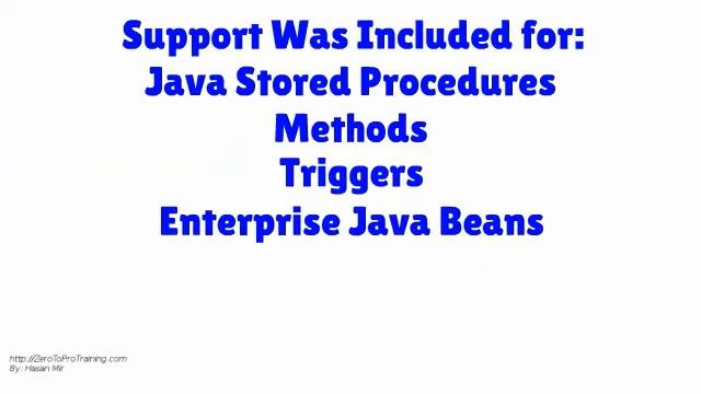 Java Programming in Oracle Database смотреть онлайн