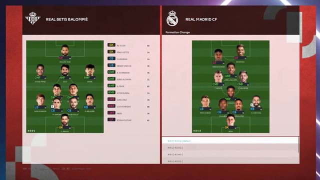 Real Betis vs Real Madrid league in efootball PES 21 Virtuared mod смотреть онлайн