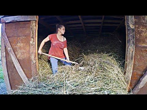 ПРЕСС-ПОДБОРЩИК ДЛЯ МОТОБЛОКА (НЕТ) // СЕНОКОС ЗАКОНЧЕН // СЕНО В ДОМИКЕ смотреть онлайн