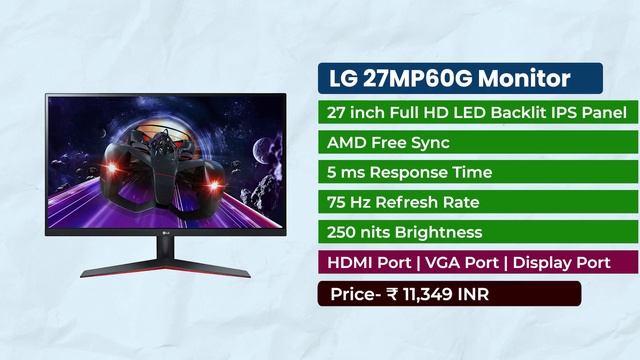 Diwali Sale | Best 27 inch IPS Monitor on Flipkart смотреть онлайн